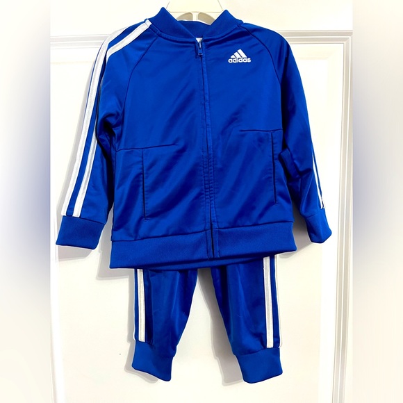 adidas Other - Adidas Blue Track Suit Toddler Size 2T